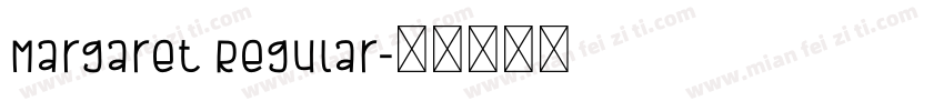 Margaret Regular字体转换